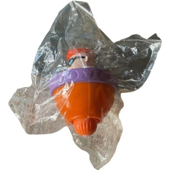 Dexters Lab Spin Top Cartoon 2003 Kellogg Action Figure Toy - Picture 3 of 3